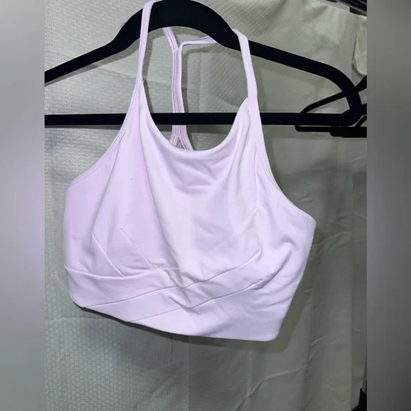 NWT LuLuLemon flow Y neck front wrap high neck bra - Picture 2 of 4